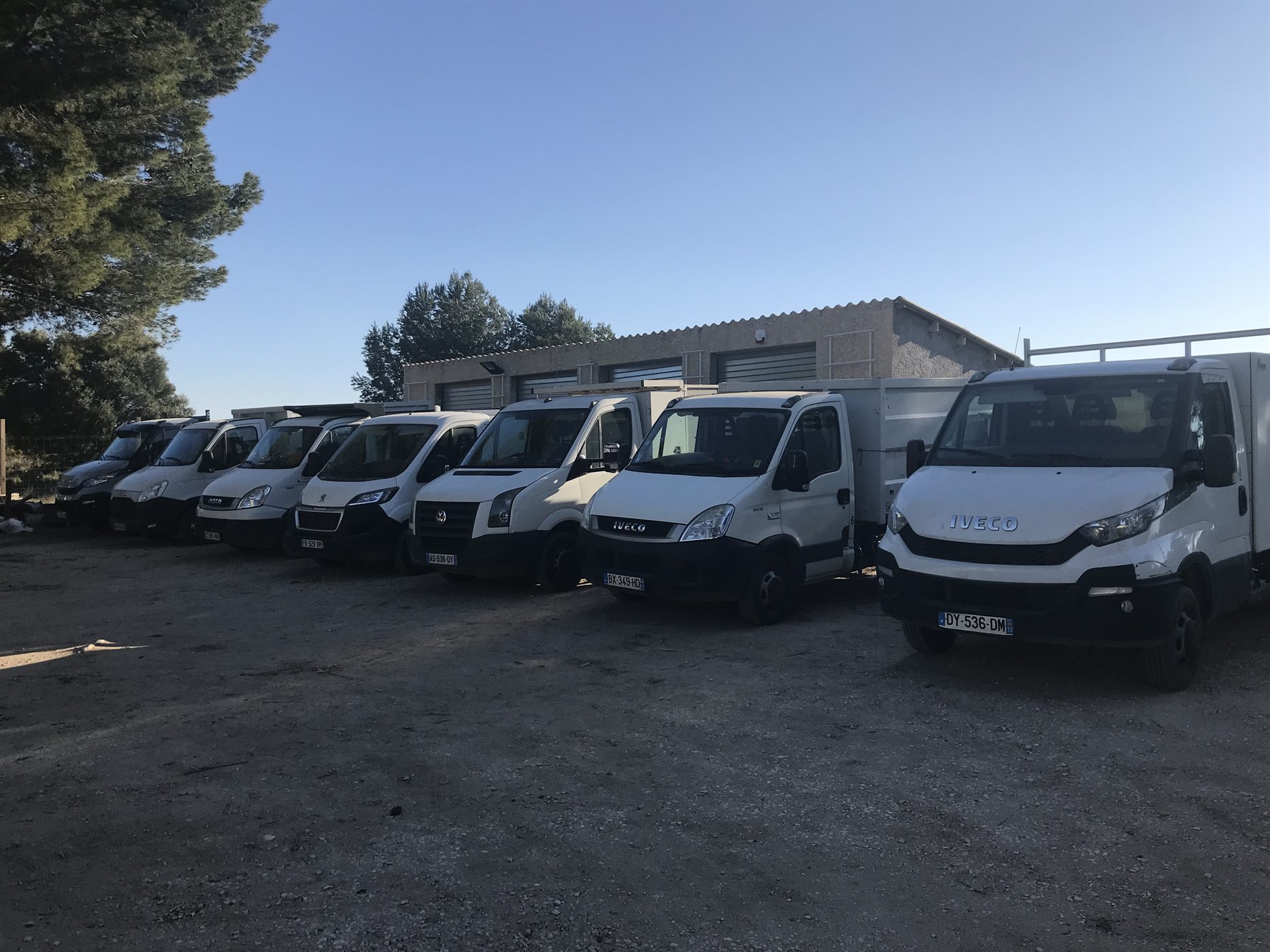 Flotte professionnelle du groupe Mode & Jardin